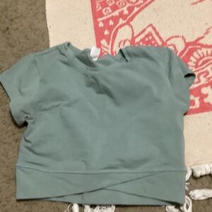 Old Navy Green Crop Top